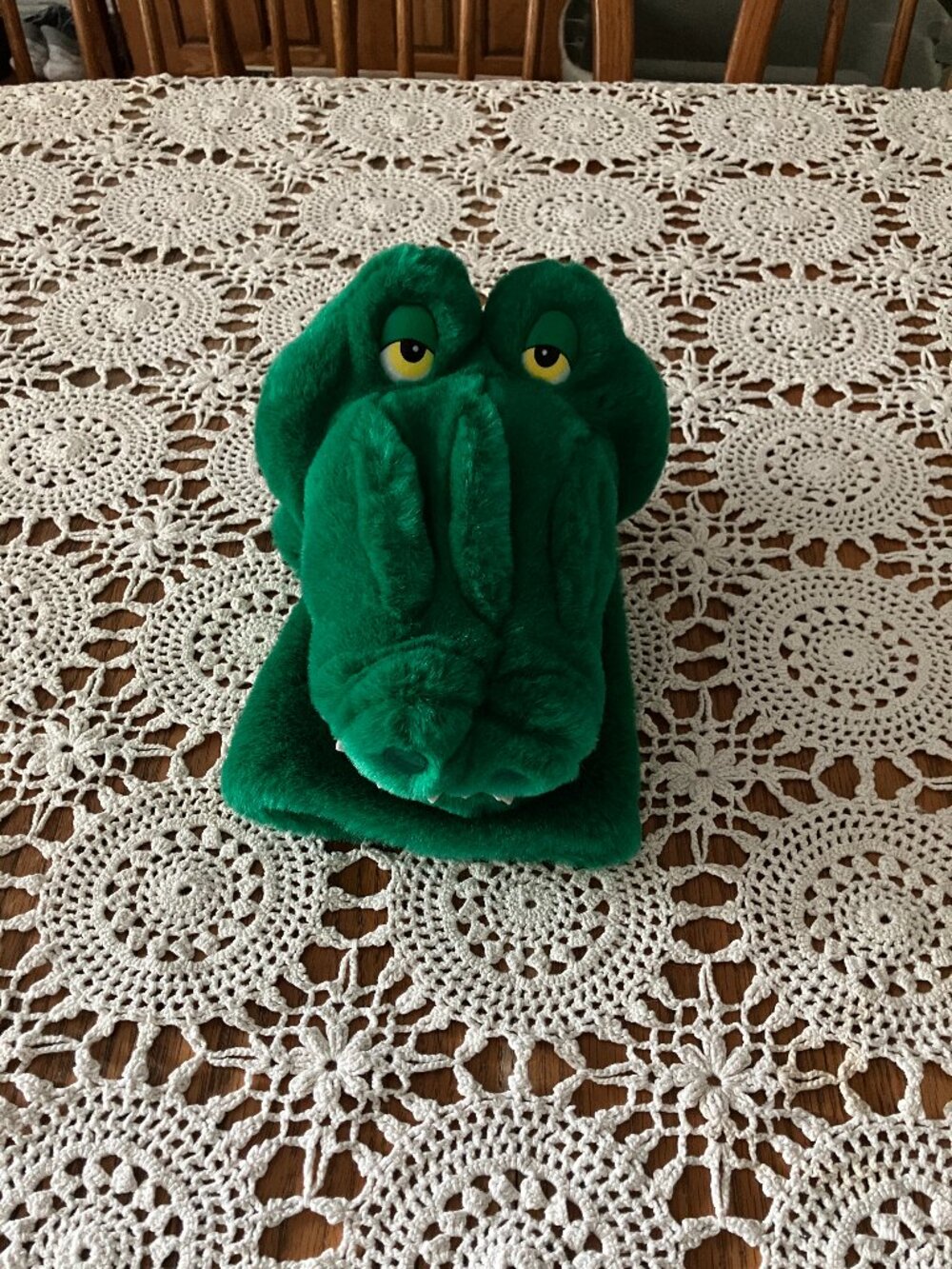 A & A Plush Aurora Plush Alligator Ali Hand Puppet with Tags